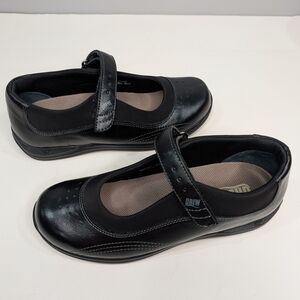 DREW Women's Classic Black Mary Jane Orthopedic Size 8M Shoes No